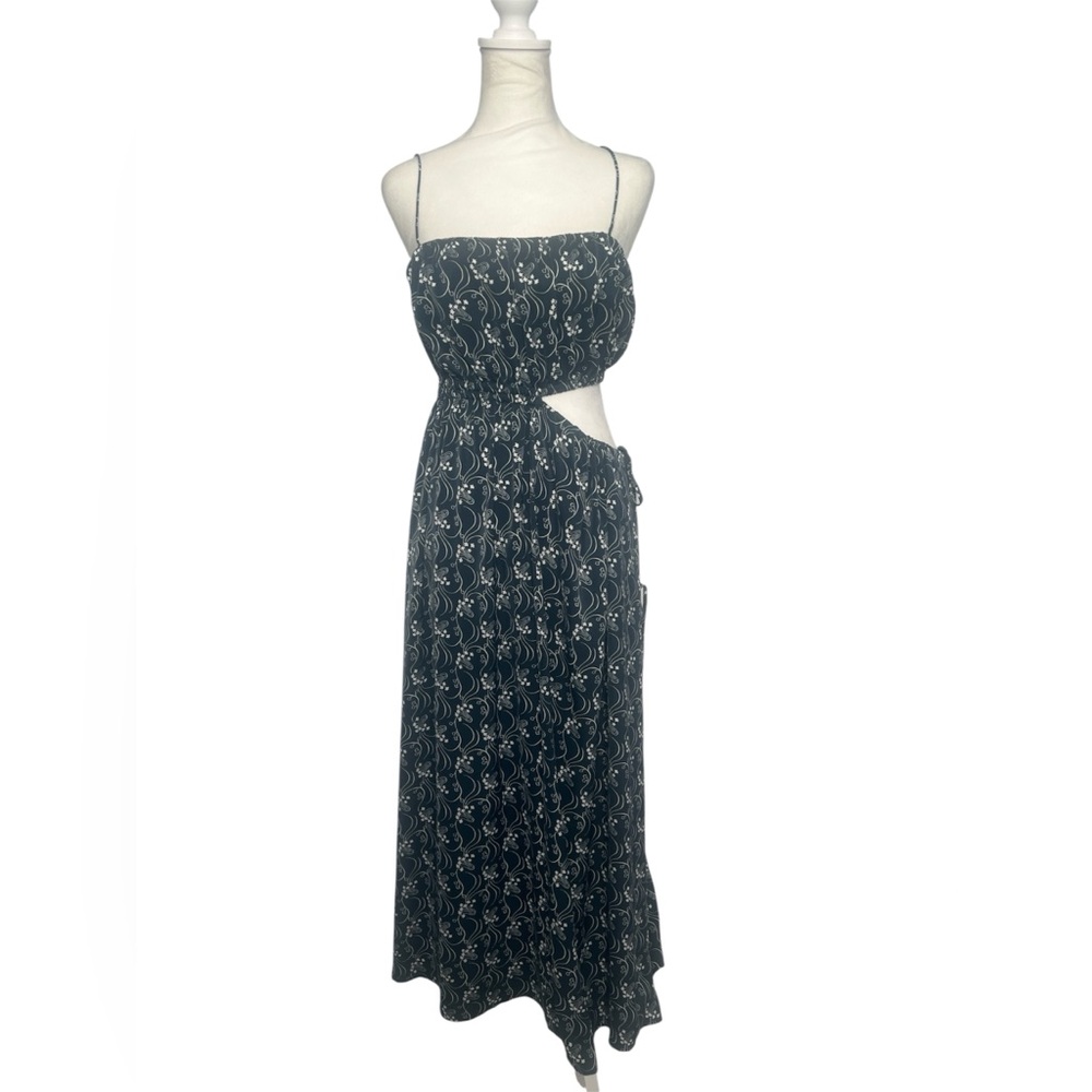 NWT / J.crew Cutout drapey dress in starry swirl - Picture 2 of 5